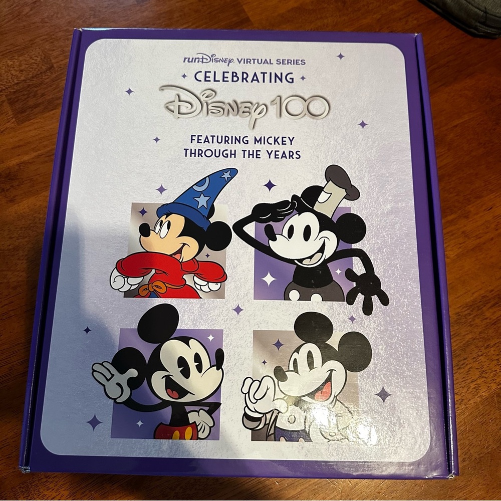 RunDisney Virtual Series Celebrating Disney 100 Medals Complete Set - BRAND NEW